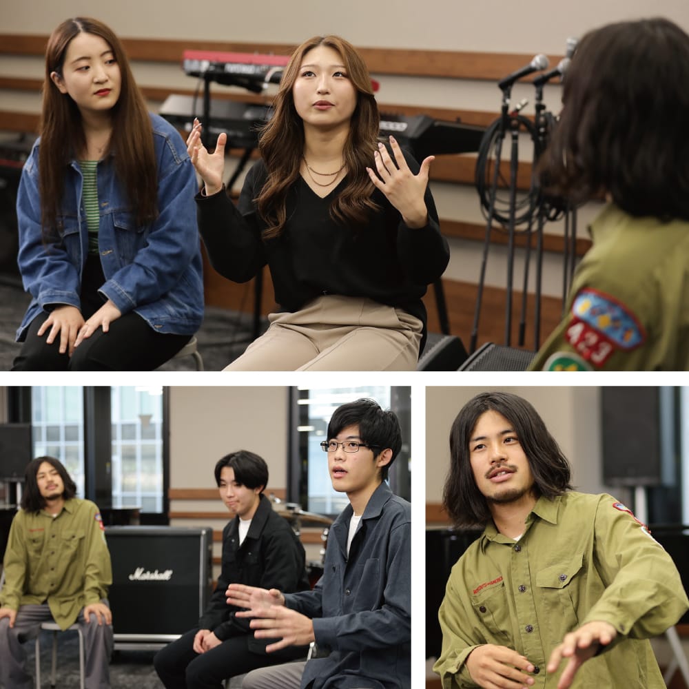 スペシャル対談 音楽業界で活躍する卒業生×在校生